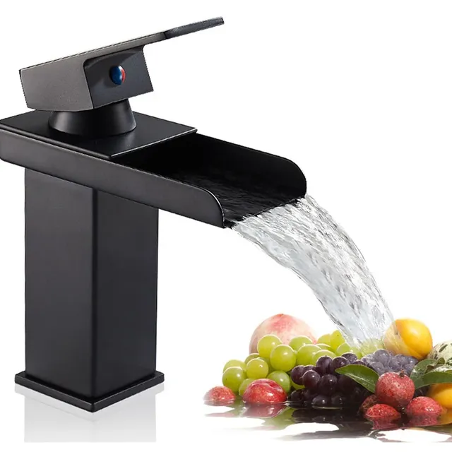Mélangeur d'Eau Chaude et Froide Noir – vue 6