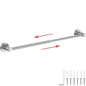Porte-serviettes mural porte-serviettes réglable en acier inoxydable porte-serviettes rétractable porte-serviettes salle de bain gain de place Porte-serviettes mural porte-serviettes réglable en acier inoxydable porte-serviettes rétractable porte-serviettes salle de bain gain de place