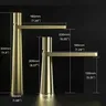 Robinet mitigeur de lavabo de salle de bains – vue 5