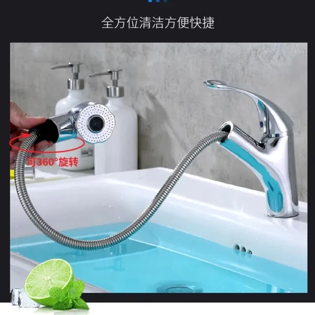 Pommeau de douche avec robinet d'économie d'eau… – vue 3