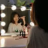 Lumière de maquillage LED devant le miroir sans… – vue 6