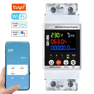 Protecteur réenclenchement automatique WiFi Tuya intelligent…