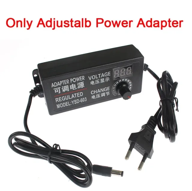 Adaptateur d'alimentation réglable AC à DC 3V 12V 3V 24V… – vue 2
