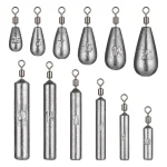 Poids en forme de goutte d&rsquo;eau pour la pêche à la carpe, accessoire pour appât, 3.5g, 5g, 7g, 10g, 14g, 20g, lot de 5 pièces