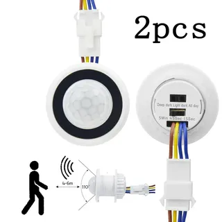 Capteur de mouvement interrupteur de lumière 220V 110V capteur de…