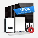 Système complet de panneaux solaires domestiques, 5kw, 10kw, 12kw, 20kw, 30kw, mise hors réseau, meilleur prix