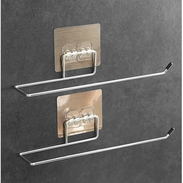 Porte rouleau papier hygiénique adhésif sans perçage… – vue 3