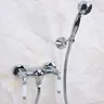 Robinet de baignoire mural avec douche de remplissage de… – vue 6