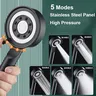 Pommeau douche manuelle haute pression filtrant portable… – vue 1