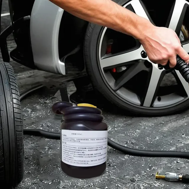 Mastic de réparation de pneus – vue 3