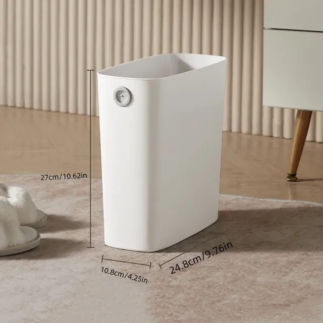 Poubelle intérieure compacte rectangulaire mince… – vue 2