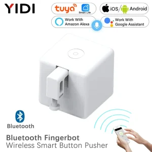 Tuya Smart Fingerbot Plus, bouton de commutation sans fil, robot poussoir, contrôleur vocal à distance, Bluetooth, fonctionne avec Alexa, Google Home Tuya Smart Fingerbot Plus, bouton de commutation sans fil, robot poussoir, contrôleur vocal à distance, Bluetooth, fonctionne avec Alexa, Google Home