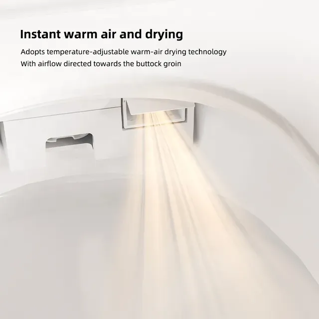 Toilettes intelligentes de luxe avec Wc automatique – vue 5