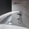 Système de douche dissimulé en cuivre noir de luxe – vue 1