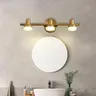 LED moderne miroir avant lumière 3/4 têtes cuivre… – vue 4