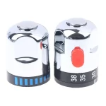 Robinets de douche thermostatiques uniques pour amélioration de l&rsquo;habitat avec poignées de contrôle de l&rsquo;eau