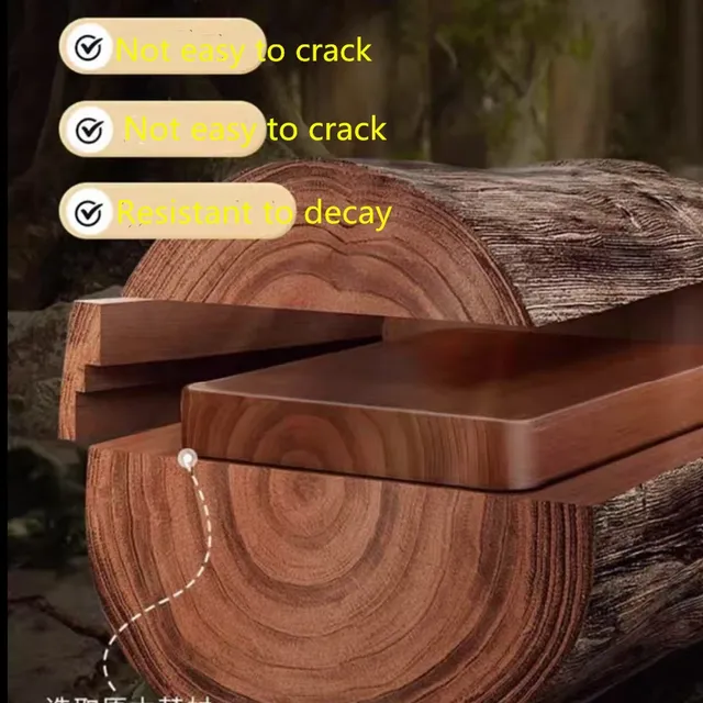 Porte-papier hygiénique avec étagère en bois de noyer… – vue 5