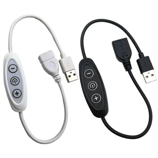 Variateur usb connecteur mâle femelle 5v 2a gradation dix niveaux…