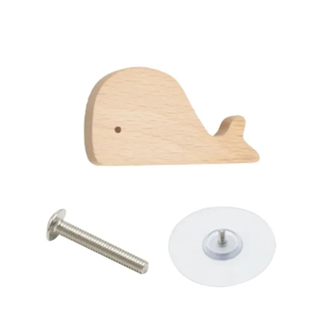 Lot vingt boutons meuble bois hêtre naturel formes… – vue 5
