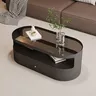Table basse ovale au Design moderne – vue 5