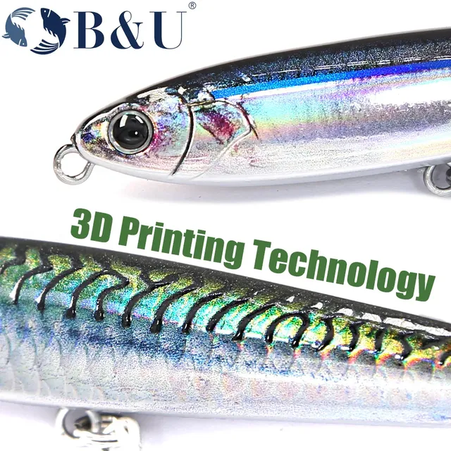 B & U crayon coulant leurre de pêche système de poids… – vue 4