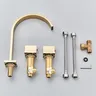 Robinet de lavabo doré – vue 4