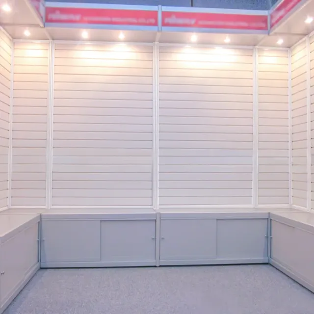 Panneau rainuré en PVC – vue 3