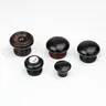 10 pièces boutons d'armoire ronds en bois boutons de… – vue 6