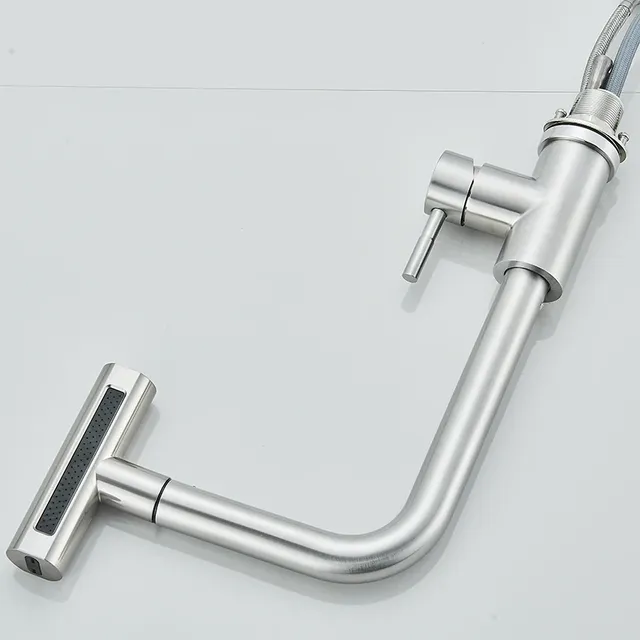 Tête de Pulvérisation en Nickel Brossé pour Robinet d'Eau – vue 5
