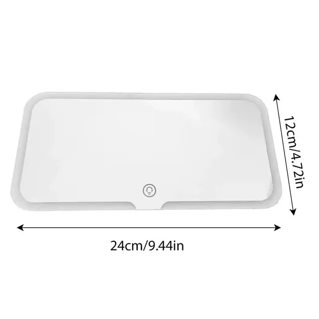 Miroir de courtoisie de voiture à LED – vue 4