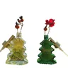 Distributeur savon liquide décoratif sapin stylisé vert… – vue 6