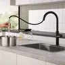 Robinet de cuisine de luxe en or brossé avec design… – vue 6