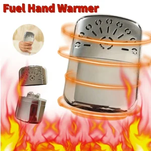 Chauffe-mains catalytique en alliage métallique réutilisable, chauffe-carburant liquide portable, chauffe-poche vintage, cadeaux chauffants d’hiver Chauffe-mains catalytique en alliage métallique réutilisable, chauffe-carburant liquide portable, chauffe-poche vintage, cadeaux chauffants d’hiver