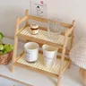 Étagère de rangement en bois pour cuisine – vue 2