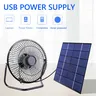 Panneau solaire 7W 6V avec ventilateur d'extraction USB… – vue 5