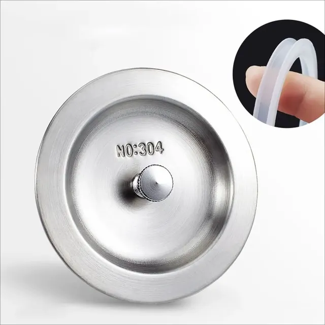 Bouchon évier cuisine universel inoxydable inox 304…