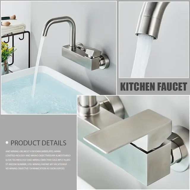 Robinet de lavabo de salle de bains – vue 5