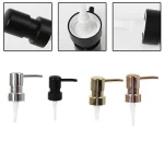 Distributeur de Lotion liquide de salle de bains, tête de rechange, savon, shampoing, pompe de douche, Lotion de bain, accessoire de salle de bains