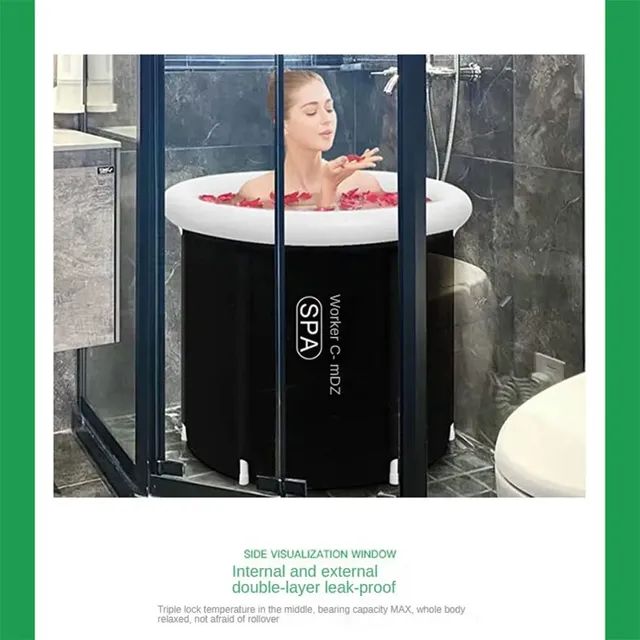 MAYZANEN bain de glace baignoire pliable Portable… – vue 6