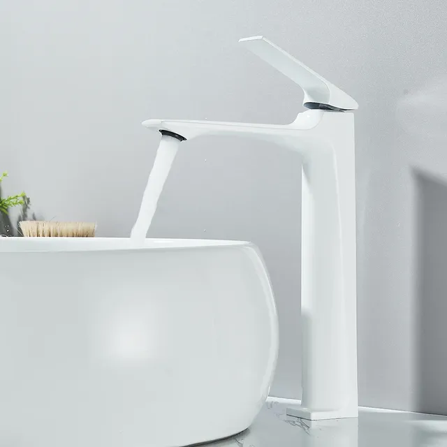 Robinet de lavabo chromé – vue 5