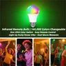 Ampoule LED multicolore RGB – vue 3