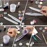 3 moules en silicone pour fabrication de stylos en… – vue 2