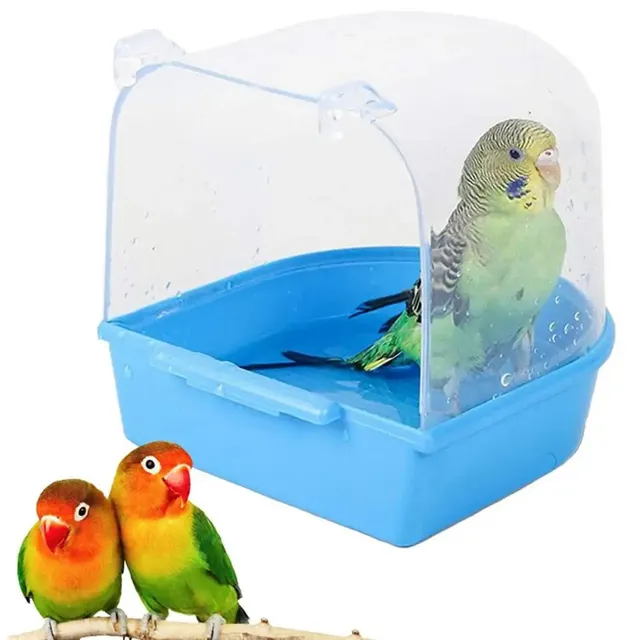 Baignoire oiseaux transparente plastique ABS dôme… – vue 4