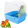 Baignoire oiseaux transparente plastique ABS dôme… – vue 4