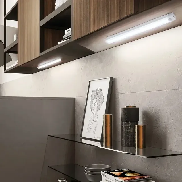 Barre lumineuse LED mince USB batterie capteur mouvement… – vue 3