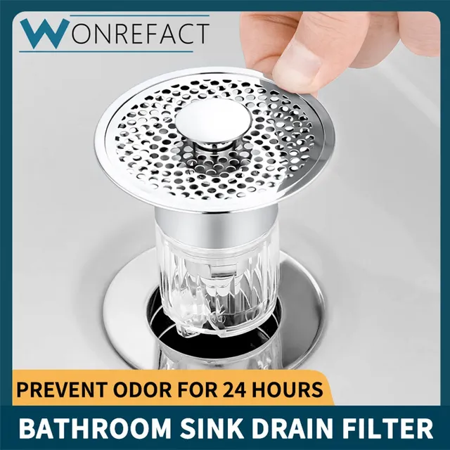 Filtre de Drainage universel pour lavabo de salle de bains
