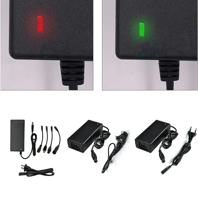 Chargeur 42V 2A avec 5 connecteurs interchangeables – vue 6