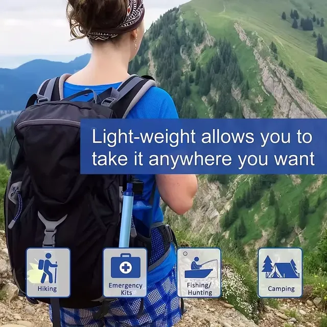 Filtre à eau d'urgence pour Camping en plein air – vue 6