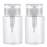 Bouteille à pompe à pression vide rechargeable de 100ml – vue 1