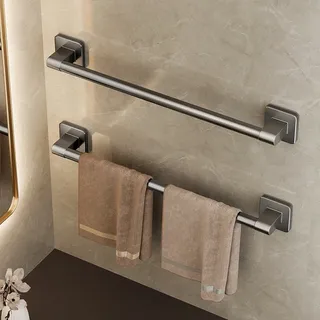 Porte-serviettes auto-adhésif salle de bain porte-serviettes sans…